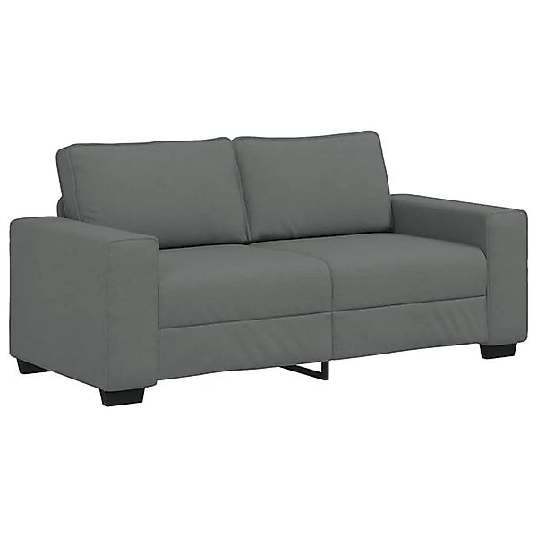 vidaXL 2-Sitzer-Sofa Dunkelgrau 140 cm Stoff 4105167 günstig online kaufen
