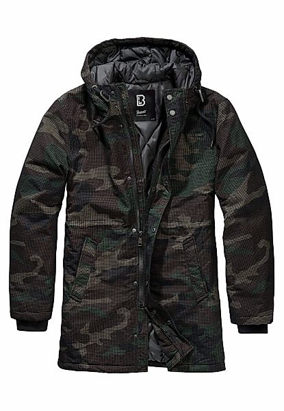 Brandit Parka "Brandit Herren Grid-Camo Parka" 1 Stk. tlg. mit Kapuze günstig online kaufen