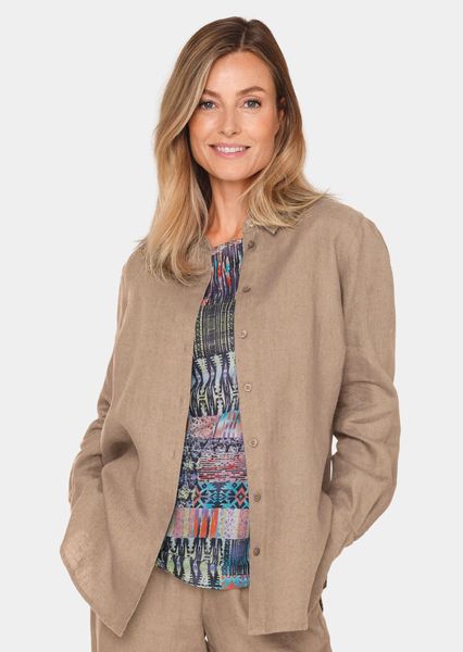 GOLDNER Langarmbluse Bequeme Damen Businessbluse Leichte günstig online kaufen