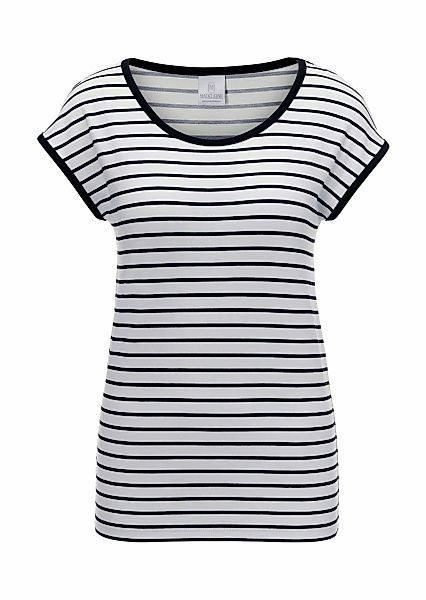 MADELEINE Kurzarmshirt "Shirt Ärmelloses Ringelshirt" günstig online kaufen