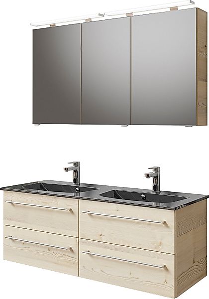 Saphir Badmöbel-Set Serie 6025 2-teilig Mineralmarmor-Waschtisch günstig online kaufen