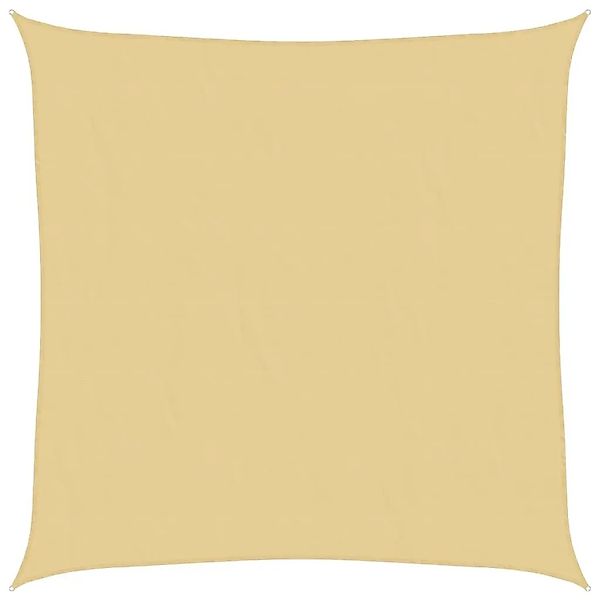 vidaXL Sonnensegel Sandfarbe 4x4 m 100% Polyester Oxford 4000412 günstig online kaufen