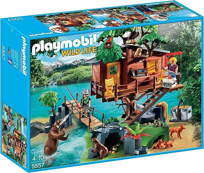 Playmobil® 5557 Abenteuer Baumhaus Konstruktions-Spielset günstig online kaufen