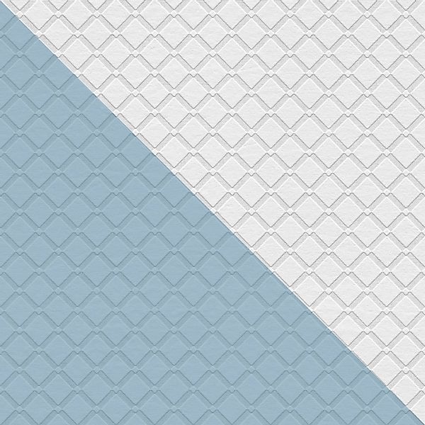 PROFHOME 528117-GU Grafik Tapete Rauten Muster Matt Weiß 0,53 m x 10,05 m 5 günstig online kaufen