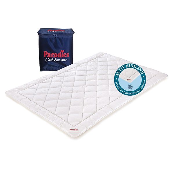 Paradies Cool Comfort kühlende Sommer Bettdecke Sommerdecke 135x200 günstig online kaufen