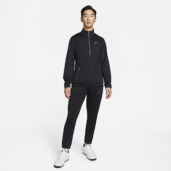 Nike Sportswear Sport Essentials Poly Knit Trainingsanzug XL Black / Dk Smo günstig online kaufen