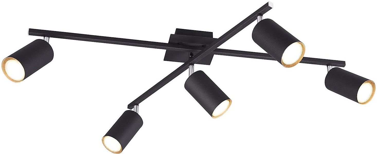 TRIO Leuchten Deckenleuchte Marley, ohne Leuchtmittel, Deckenlampe, schwenk günstig online kaufen