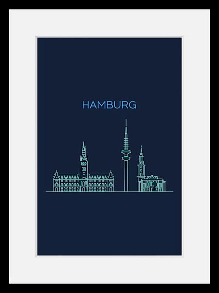 queence Bild "Hamburg Sightseeing", Städte, (1 St.) günstig online kaufen