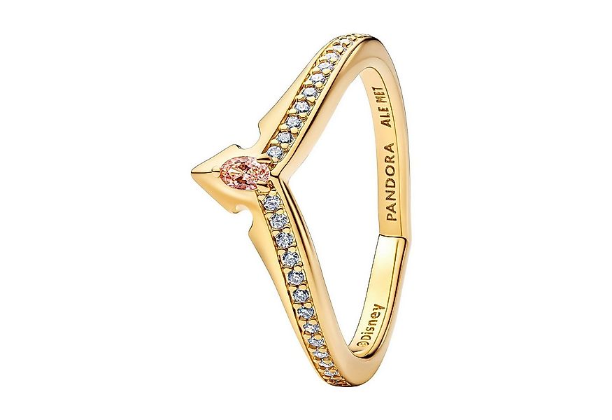 Pandora Fingerring DamenDisney Prinzessin Aurora Tiara Goldfarben günstig online kaufen
