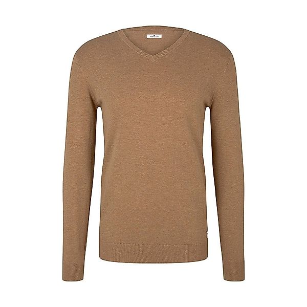 Tom Tailor Doublepack V-ausschnitt Sweater XL Havana Brown Melange günstig online kaufen