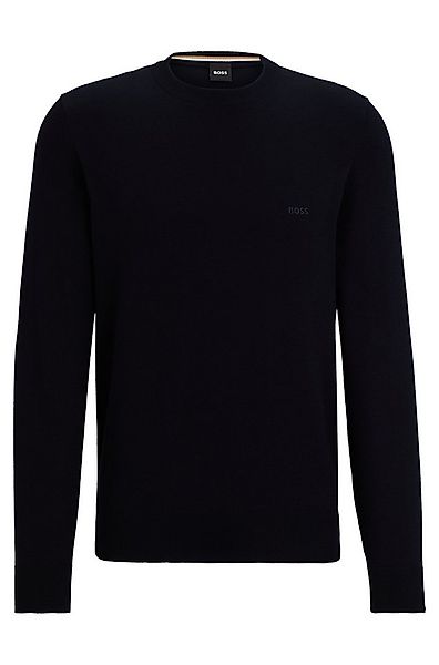 BOSS Strickpullover Pullover aus Baumwolle günstig online kaufen