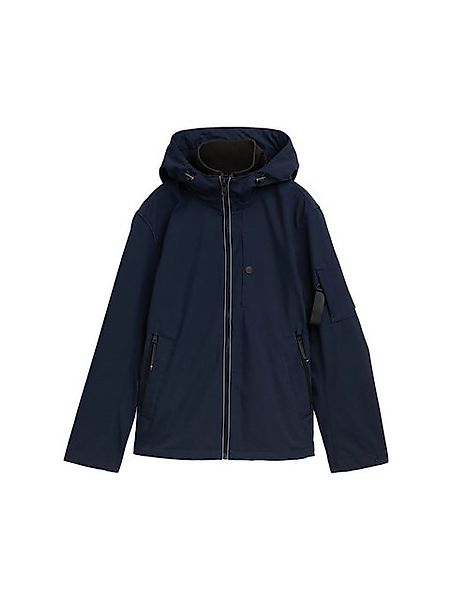 TOM TAILOR Anorak Softshell Jacke mit verstellbarer Kapuze günstig online kaufen