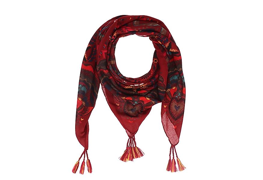 halsüberkopf Accessoires Modetuch Fantasy, mit folkloristischen Motiven und günstig online kaufen