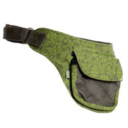 Vishes Gürteltasche Bauchtasche aus Cord Baumwolle günstig online kaufen