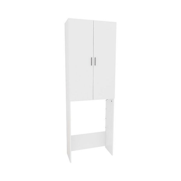 Vicco Waschmaschinenschrank Martha Weiß 64 x 190 cm mit 2 Langen Türen günstig online kaufen