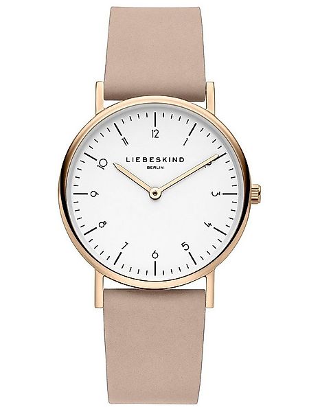 Liebeskind Berlin Quarzuhr The Small Minimalist Echtleder günstig online kaufen