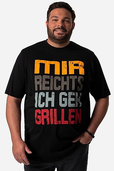 Men Plus T-Shirt T-Shirt Halbarm Grillen günstig online kaufen