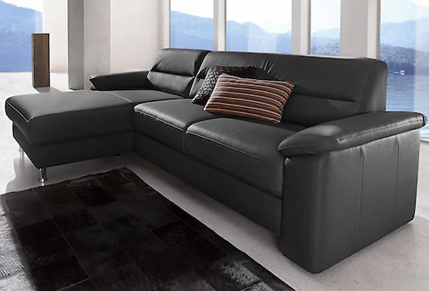 sit&more Ecksofa »Ascara L-Form« inklusive Boxspring/Federkern-Polsterung, günstig online kaufen