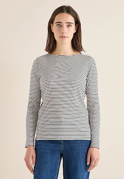 Cecil Langarmshirt mit U-Boot-Ausschnitt günstig online kaufen