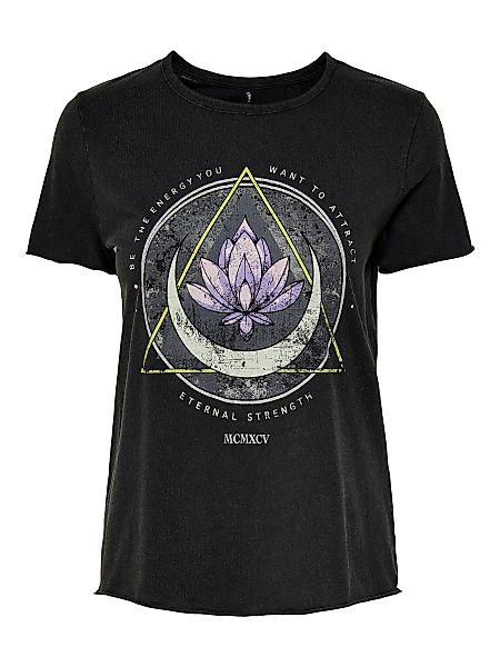 ONLY T-Shirt Bedrucktes T-Shirt Kurzarm Top günstig online kaufen