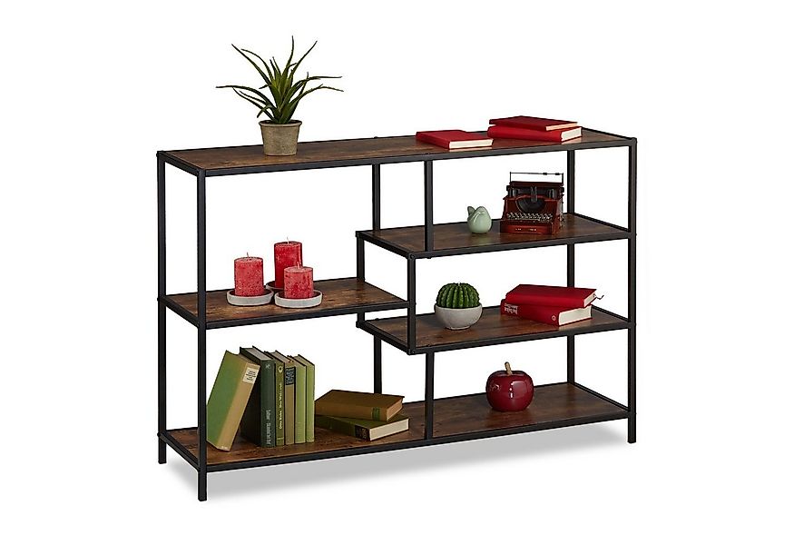 relaxdays Standregal Regal im Industrial Style günstig online kaufen