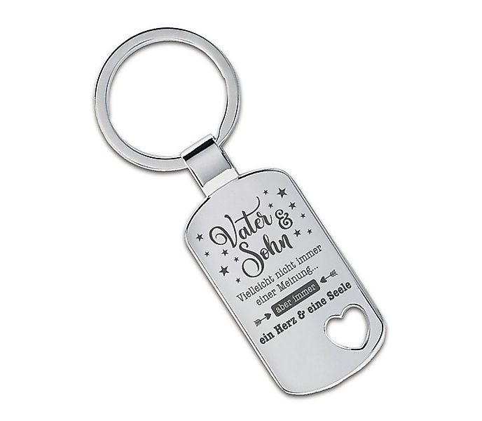Lieblingsmensch Schlüsselanhänger Ein Herz und eine Seele Vater - Sohn - to günstig online kaufen