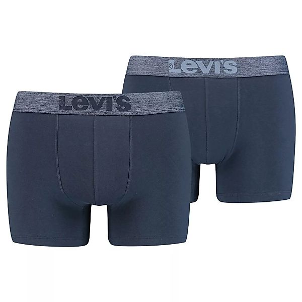 Levi's Brief Boxershorts 2-Pack Navy Melange - Größe XXL günstig online kaufen