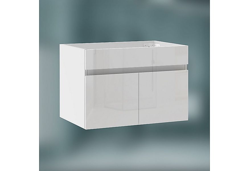 duschspa Waschtisch Unterschrank Waschbeckenunterschrank Hängeschrank Badsc günstig online kaufen