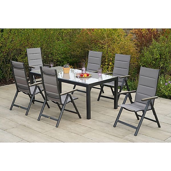 MERXX Garten-Essgruppe "Trivero" 7 Stk. tlg. günstig online kaufen