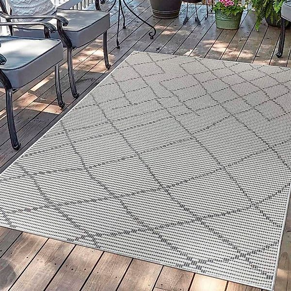 Carpet City Outdoorteppich PALM3526, rechteckig, Höhe: günstig online kaufen