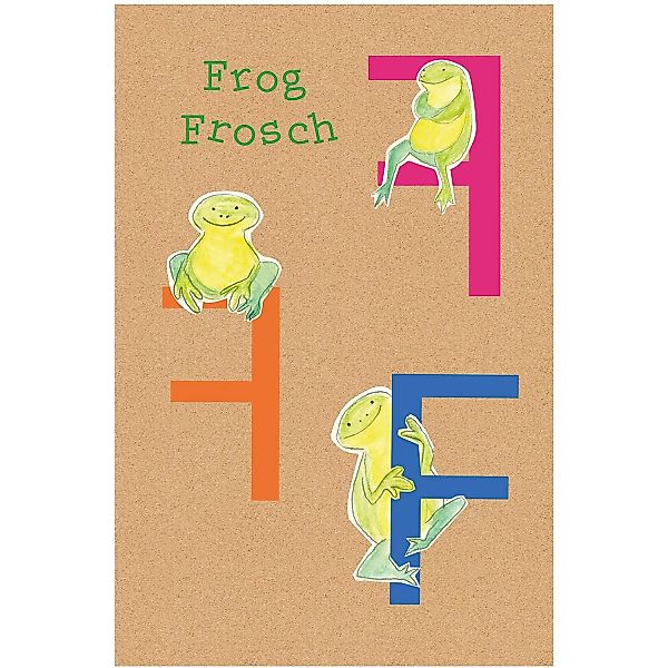 Komar Poster »ABC Animal F«, Buchstaben, (1 St.) günstig online kaufen