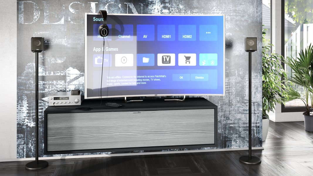 Vladon Lowboard Lana 1200 (TV-Kommode, mit günstig online kaufen