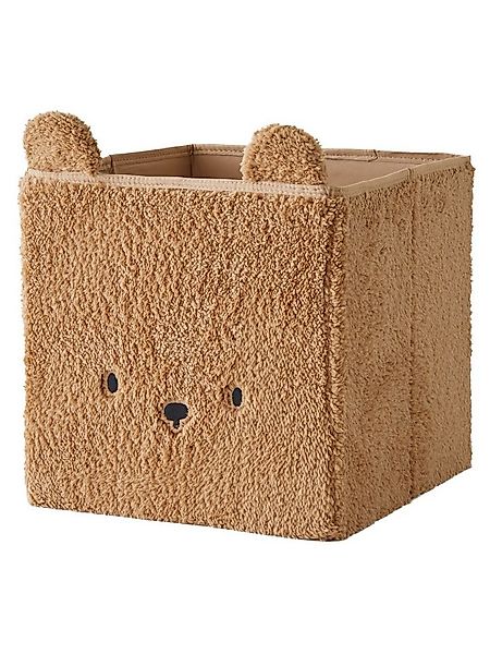 vertbaudet Aufbewahrungsbox Kinderzimmer Aufbewahrungsbox BÄR, Teddyfleece günstig online kaufen