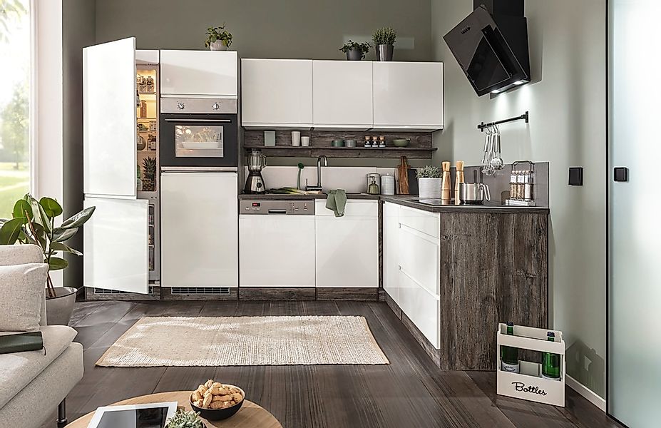 KOCHSTATION Winkelküche "KS-Virginia" Stellbreite 290/190 cm cm, wahlweise günstig online kaufen