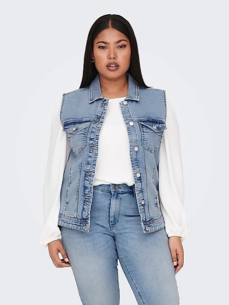 ONLY CARMAKOMA Jeansweste CARWESPA WEST DNM günstig online kaufen
