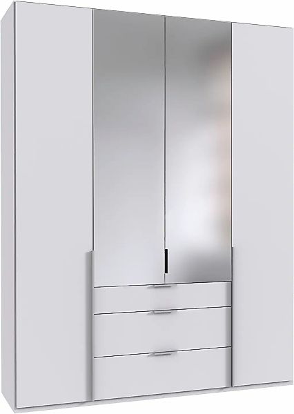 Wimex Drehtürenschrank "Mugano" mit langen oder kurzen Griffen aus Metall, günstig online kaufen