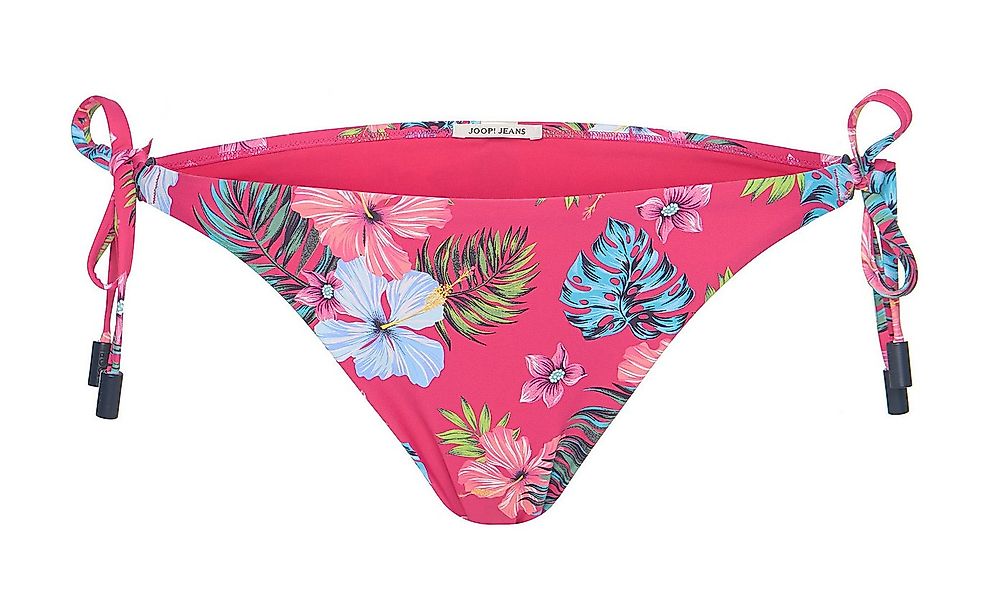 Joop Jeans Bikini-Hose JEANS! HIBISCUS floraler Print, Logo-Details günstig online kaufen