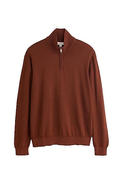 Next Troyer Regular Fit Signature Troyer aus Merinowolle (1-tlg) günstig online kaufen