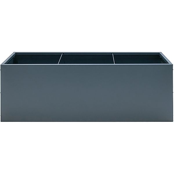 Herstera Garden Blumenkasten, aus Stahl, 150x50x50 cm, anthrazit günstig online kaufen