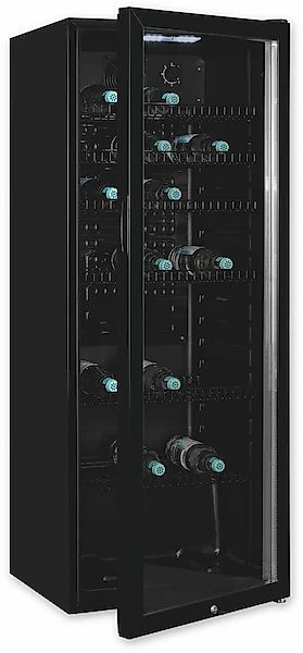 exquisit Getränkekühlschrank "GKS240-GT-160C schwarz" 140 cm hoch 54 cm bre günstig online kaufen