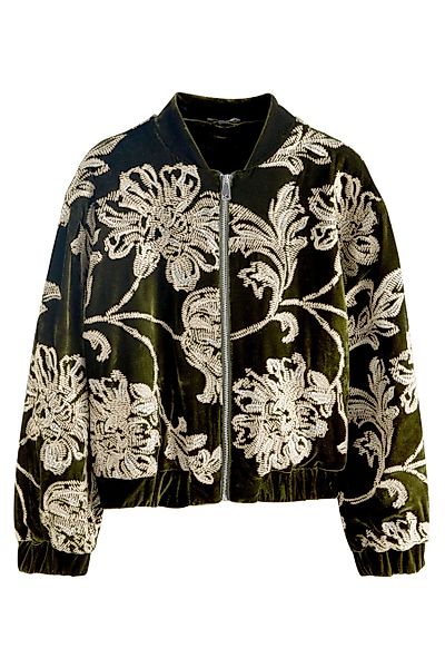 Next Blouson Bestickte Samtjacke (1-St) günstig online kaufen