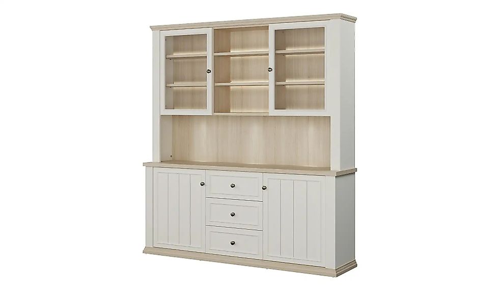 Buffet  Countryside ¦ weiß ¦ Maße (cm): B: 183,8 H: 202,1 T: 43.3 Schränke günstig online kaufen