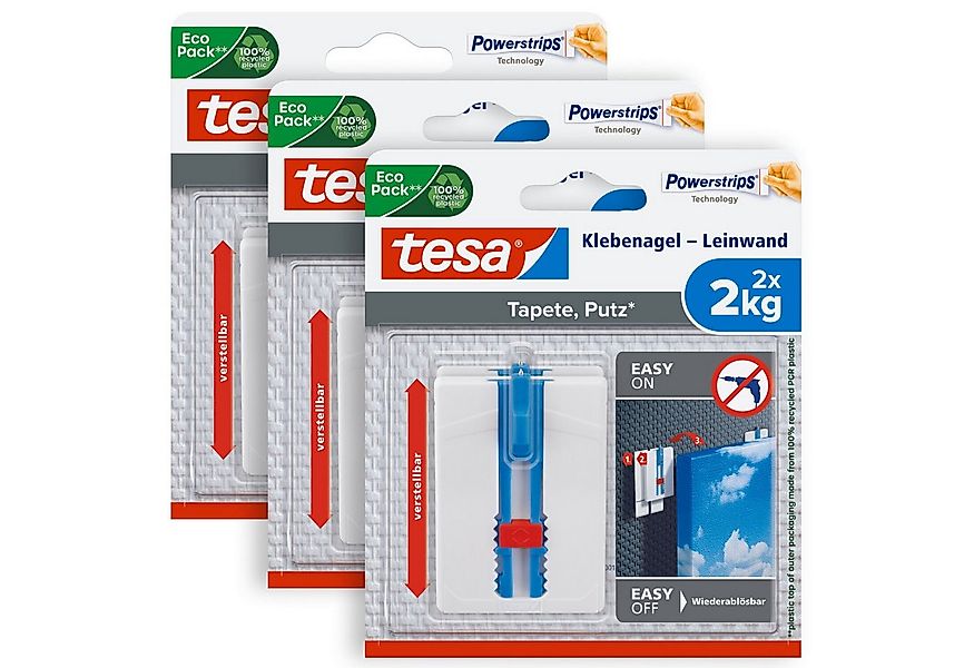 tesa Klebehaken, Dekoration, Bilder, Leinwände, (Packung, 6-St., inkl. Powe günstig online kaufen