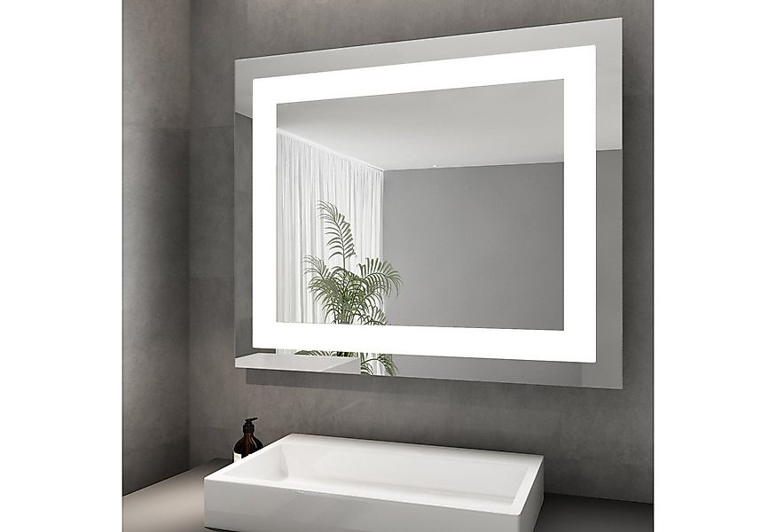 SONNI Badspiegel Badezimmerspiegel, Lichtspiegel mit Beleuchtung, 60×50 cm, günstig online kaufen