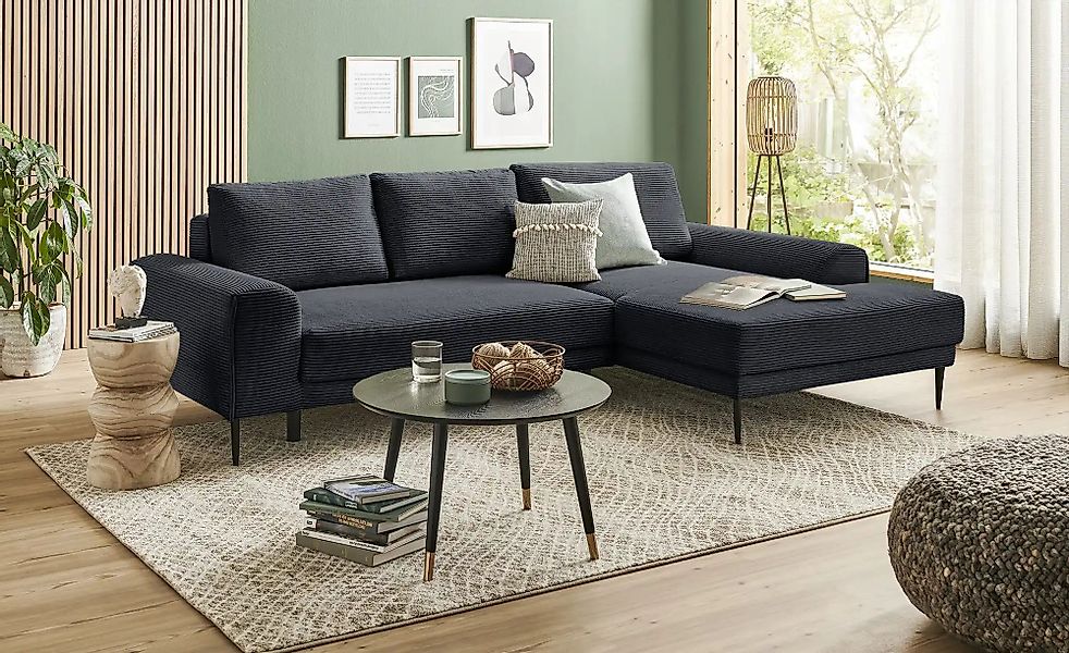 switch Ecksofa  Capitol ¦ schwarz ¦ Maße (cm): B: 276 Polstermöbel > Sofas günstig online kaufen