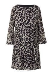 s.Oliver Minikleid Kleid Plissiertes Chiffonkleid mit günstig online kaufen