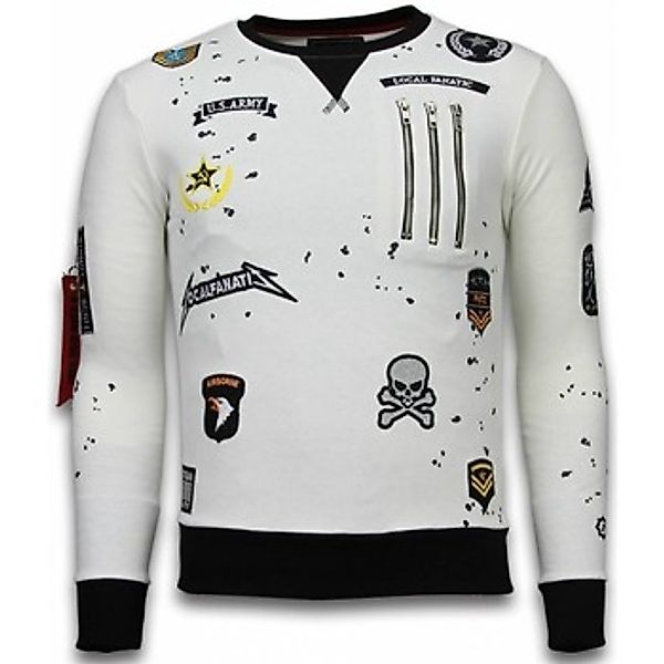Local Fanatic  Sweatshirt Exclusief Embriordry Patches günstig online kaufen
