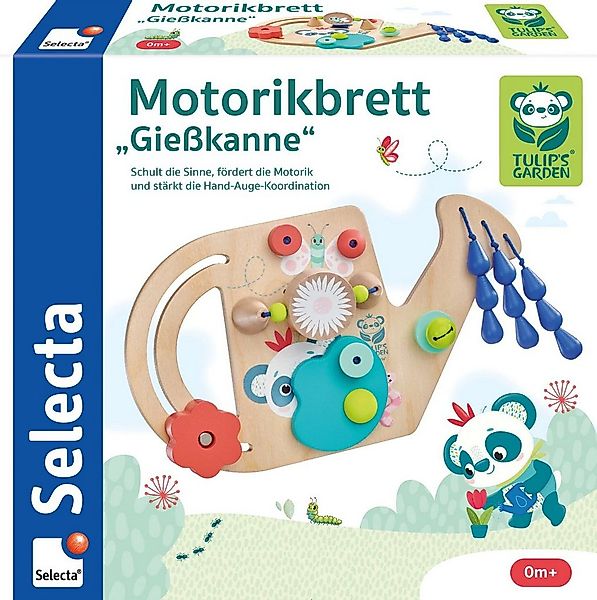 Selecta Lernspielzeug TULIP'S GARDEN Babywelt Motorikbrett Gießkanne 25 cm günstig online kaufen