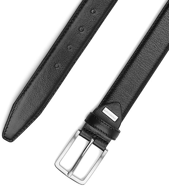 Profuomo Ledergürtel Schwarz - Größe 95 günstig online kaufen