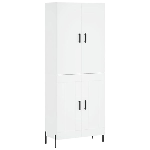 vidaXL Highboard Weiß 69,5x34x180 cm Holzwerkstoff 3195795 günstig online kaufen